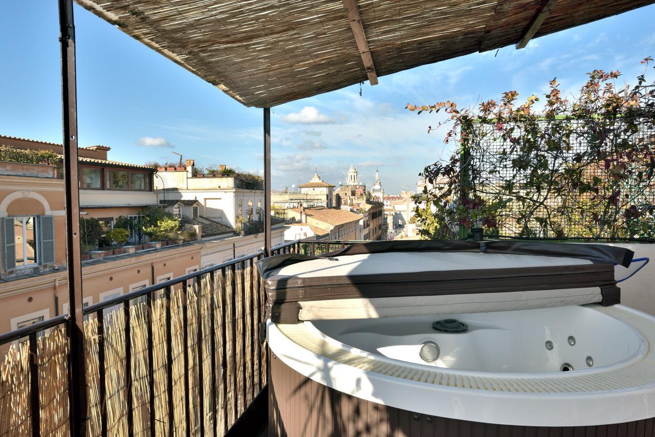 Irex Via Del Corso Private Attico With Jacuzzi Apartment Roma Exterior foto